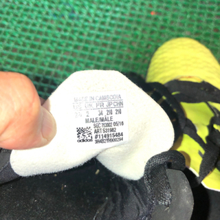 成約済み　　　　　中古　アディダスシューズ　21センチの画像