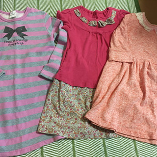 110㎝　女の子洋服いろいろセット