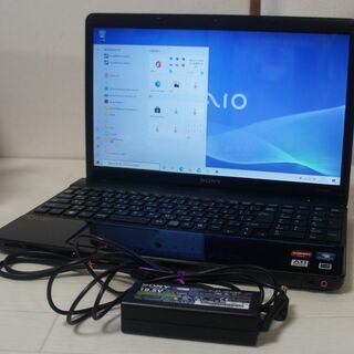 SONY ノートPC 15.5インチ Win10 VPCEE35...