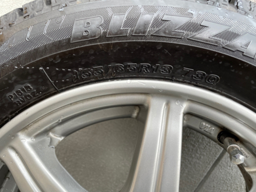 ★ブリジストン スタッドレス 155/65R13★4本アルミホイールセット