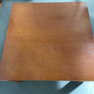 家具調コタツ　シンプル75×75cm 高さ39cmの画像
