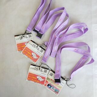 JAL　ネックストラップ　４本の画像