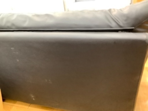 2.5人掛けソファー　ブラック　合皮　幅180cm 高さ92cm 奥行90cm