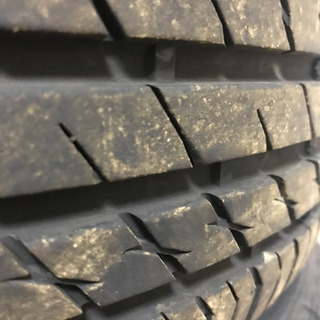 195/55/15 ET40 6J 4穴 ほぼ新品のタイヤ付き 4本セット
