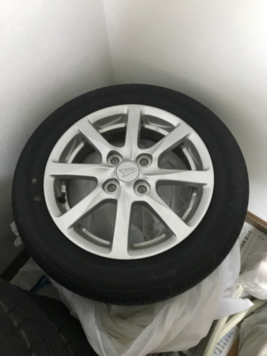 〖引取り決まりました〗ダイハツ タント純正 4本セット タイヤほぼ新品 155/65/14