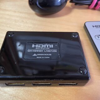 GREEN HOUSE・HDMI・セレクター・GH-HSW301の画像