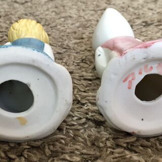 陶器のお人形　３体の画像