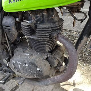 kawasaki 250TR インジェクション車　ビンテージモトクロス風カスタム の画像