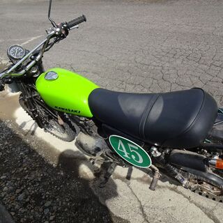 kawasaki 250TR インジェクション車　ビンテージモトクロス風カスタム の画像