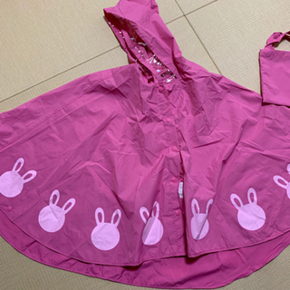 ほぼ新品　定価1600円　子供用レインポンチョ