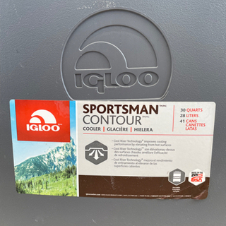 【値下げ】igloo クーラーボックス　28L の画像
