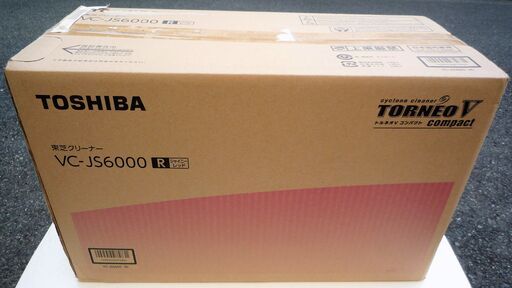 ☆東芝 TOSHIBA VC-JS6000 TORNEO V トルネオVコンパクト サイクロンクリーナー◆ジャパネットオリジナルモデル