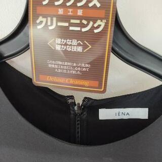 パーティドレス ブラック IENA サイズ38（日本の９号相当） クリーニング済みの画像