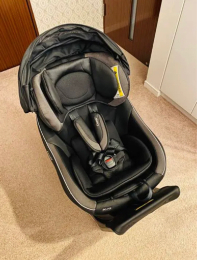 【美品】コンビ ホワイトレーベル クルムーヴスマートISOFIX エッグショック