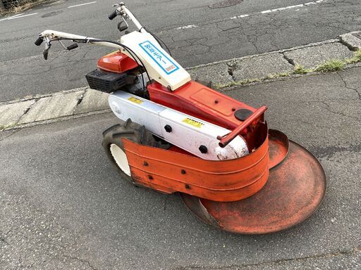 発送しません 現物確認歓迎 初期不良対応OK ナイフと安定板新品 OREC 8馬力　牧草モアー　BM90整備済 自走式 前2/後1速 オー