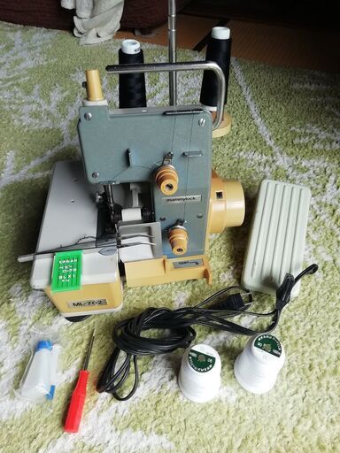 【値下げしました】ロックミシン　美馬精機　マミーロック　ML-702