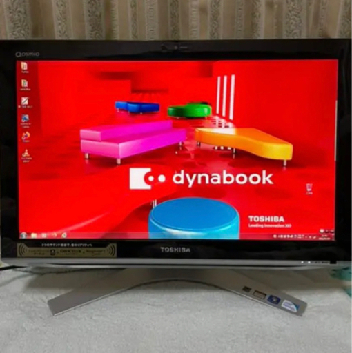 東芝　デスクトップ型パソコン　Windows10アップグレード済み　MS Office365　キーボード、マウス、電源（全て純正）有り　D710/T4AB