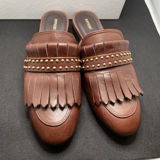 PIPPICHIC  ピッピシック キルトスタッズミュール