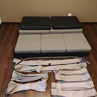 バモスホビ用　マット・カーテンセット　車中泊、キャンプで！の画像