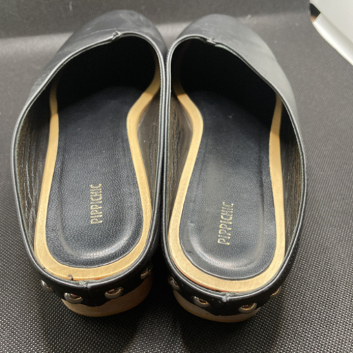 Pippi Chic 「Wood Sole Mule」ウッドソール サンダル