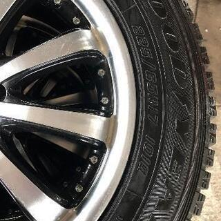 ⛄225/65R17❄️SUV用！GOODYEAR製アルミホイール付スタッドレスタイヤ入荷しました⛄の画像