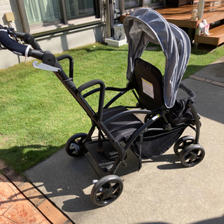 ［7000円］美品 NEBIO 2人乗りベビーカーの画像