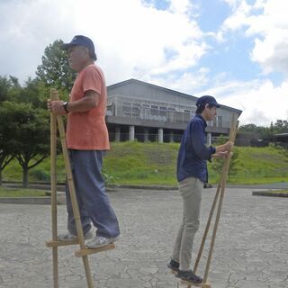 こだわりクラフトワークショップ～竹馬作り＆竹馬検定～