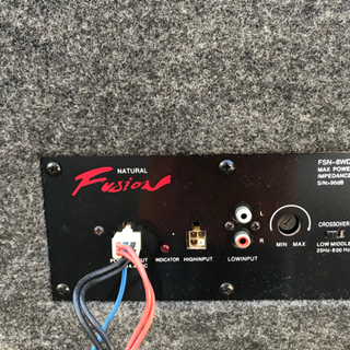 FUSION サブウーハー　150Wの画像