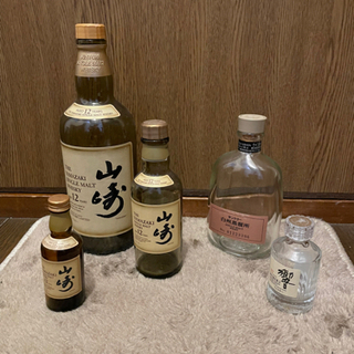 サントリー山崎　３兄弟ボトル（空瓶）