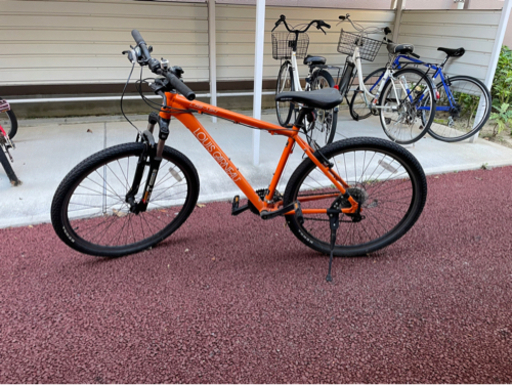 ルイガノ ロードバイク オレンジ 大阪府　北摂