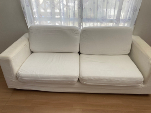 白ソファー　更に値下げしました☺︎