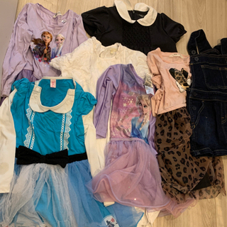 100〜110 7着セット アナ雪 白雪姫 ミニー 冠婚葬祭 ワ...