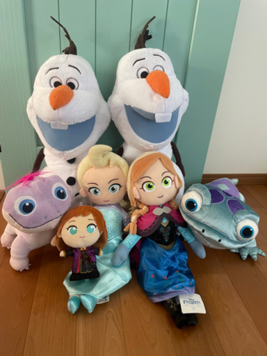 アナと雪の女王　ぬいぐるみセット