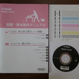 CANON インクジェット複合機 TS6030の画像