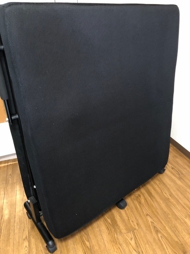 折り畳みベッド カラーブラック