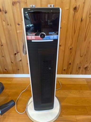 コイズミ送風機能付きファンヒーター冷暖房可