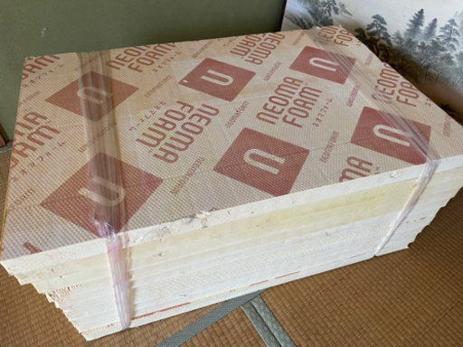 【断熱材】10〜20
枚 旭化成 ネオマフォーム 40-R6 40×595×910