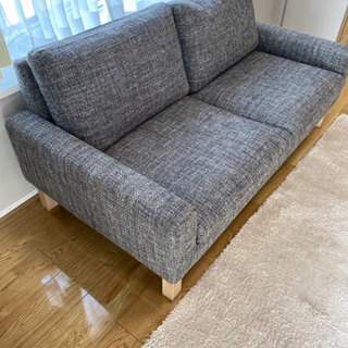 【お取引中】シギヤマ家具　2人掛けソファ　展示品