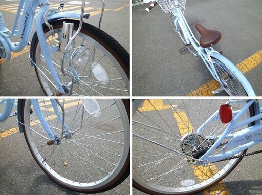子供用自転車 20インチ バレンタイン ブルー カギ付 苫小牧西店