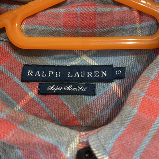 RALGH LAUREN ラルフローレン　ネルシャツ　チェックシャツ　Sサイズの画像