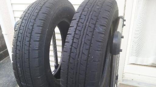 配達　エナセーブ軽バン用タイヤ　145R12　6PR　2本