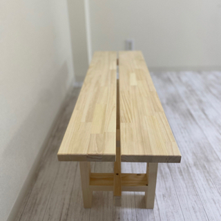 木製ベンチ　パイン　　オシャレベンチの画像