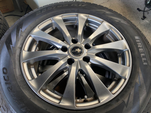 美品スタッドレスタイヤ＆ホイールセット 225/65R17【103N1】
