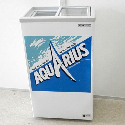 小型 冷凍ストッカー SCR-42G 42L AQUARIUS アクエリアス サンヨー SANYO 冷凍庫 1998年製 氷 アイスクリーム 業務用 店舗 札幌 西野