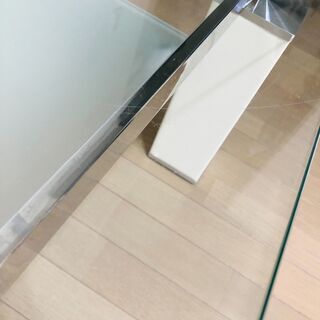NITORI ガラスセンターテーブル(値下げしました！)の画像