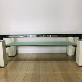 NITORI ガラスセンターテーブル(値下げしました！)の画像