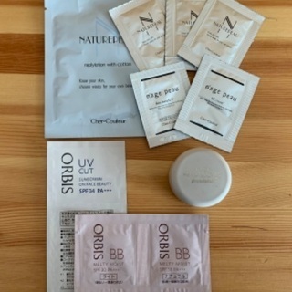 化粧品サンプル+資生堂スパッツカバー