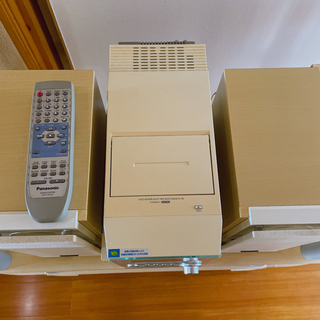 パナソニック CD MD カセットプレーヤー お取引中の画像