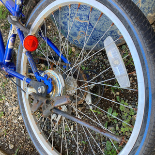 部品取用22インチ❓子供自転車