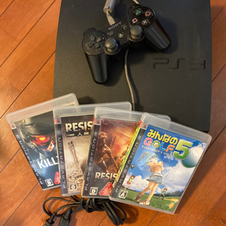 プレステ3本体　ソフト4本付き
